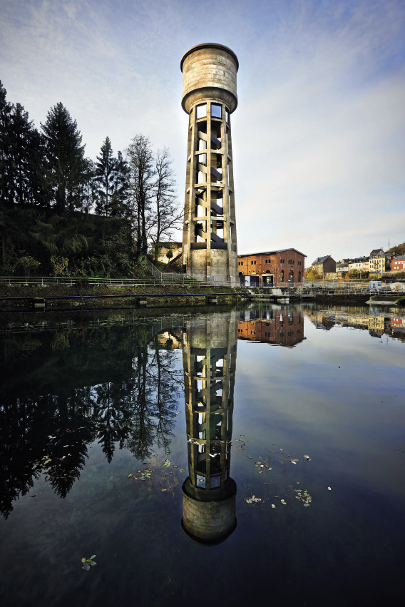 Transformation de la tour d’eau et de la salle des pompes